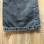 Garage  Black Street Wide Leg Distressed Denim Jeans Photo 1