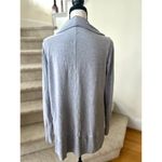Athleta Pranayama Light Grey Marled Wrap Cardigan Photo 3