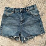 Topshop Blue Jean Shorts Size 4 Photo 0