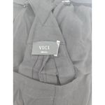 VICI  Black Wide Leg Bib Overalls Jumpsuit Women's Small Adjustable Straps Photo 3