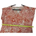 LC Waikiki V Neck Patterned Short Sleeve Viscose Maxi Dress Size 42 Photo 9