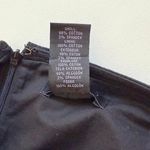 Black denim pencil skirt large Size 12 Photo 5