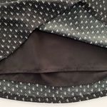 H&M NWT  Navy Sleeveless Printed V-Neck Dress Black White Tie Back Size 6 Photo 7