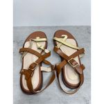 Cole Haan Sandals Size 5.5B Strappy Crisscross Leather Cushioned Photo 4