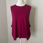 Spiritual Gangster  berry purple sleeveless tank top size M/L Photo 1