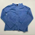 Evie Beach Zip Up Hoodie Blue Size Small Photo 0