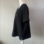 FIGS  Catarina One Pocket Scrub Top Black Size XL Photo 4