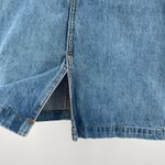 Evidnt  Los Angeles Skirt Size 26 Denim Jean Pencil Front Slit High Waist NWT Photo 11