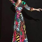 Alice + Olivia plus Coco Patchwork Maxi Dress Photo 0