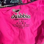 Chubbies  Womens One-Piece Swimsuit Small Neon Lights‎ Electric Retro Tropical Photo 6