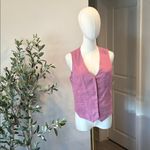 Madewell  Single Breasted Linen Vest New! Photo 5