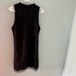 ASTR Aster the label Black Lace Sleeveless shift mini Dress size large Photo 6