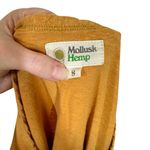 Mollusk Athena Hemp Scoop Tee in Mustard Orange Photo 4