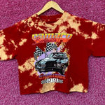 Camaro Berlinetta Sensational 1981 Promo Tie Dye Crop Top L Photo 0