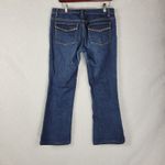 Michael Kors Womens Jeans Size 4 Blue Bedazzled Gold Rivets Flare Leg Denim Photo 11