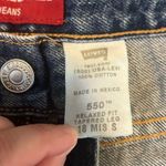 Levi's Levi’s 550 Classic Relaxed Fit Jeans Medium Wash Size 18 Short Photo 4