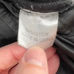 White Fox Boutique White Fox High-Rise Baggy Straight Leg Black Jeans Women L Distressed Denim Y2K Photo 5