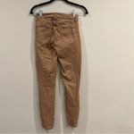 L'Agence  Margot High-Rise Coated Skinny Jeans Photo 6