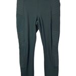 Athleta Delancey Moto Tight Anthracite Grey Full 7/8 Length M Photo 6