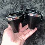 Sole Senseability Justine black silver wedges Size 10 Photo 4