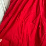 Reformation Buttercup Dress Strapless A-Line Tulle Skirt Red Size 8 Photo 8