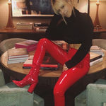 The Vintage Shop Black Turtleneck Crop Top Photo 0