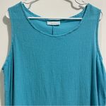 Bryn Walker  Blue Tank Top Flowy Sleeveless Blouse Size Small Lightweight Beach Photo 1