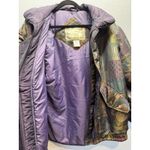 Vintage Innovations by IZZI Puffer Jacket Oversized Size Small Floral Multicolor Photo 11