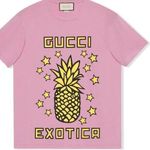 Gucci  Exotica pineapple-print T-shirt size xs Photo 0