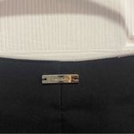 Tahari  Black Tunic Dress White Trim Short Sleeve Casual Size‎ L Photo 1