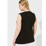 Torrid NWT Rolling Stones American Flag Relax Fit Cotton Crew Tank Plus Size 0 Photo 2