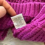 Dress Barn  Woman Size 1X Purple Short Sleeve Knit Sweater Retro Button Cute Chic Photo 10