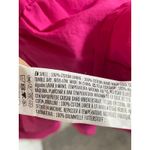 English Factory  Magenta Pink Short Puff Sleeve V-Neck Midi Dress Medium Photo 6