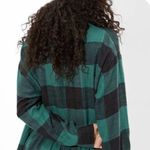 American Eagle AE Oversized Babydoll Plaid Shirt  Photo 3