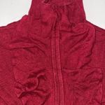 City Spirit Cherry Red silk and cashmere mock turtleneck sweater. Size SM. Photo 1