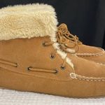 Cabela's  Womens Brown Leather Lace Up Slipper Boot Size 10 SKU 1499 Photo 1