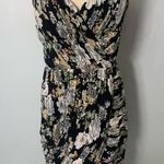 Lavish Lice Lavish Alice plus size Pleated Bardot Mini Dress Black Rose Floral size 22 Photo 6