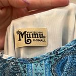 Show Me Your Mumu Blue and White Mini Dress Photo 7