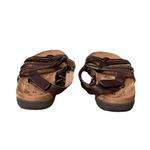 Naturalizer  “Every” Brown Strappy Comfort Sandals Women’s 7.5M | Leather Sling Photo 4