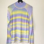 Workshop Republic Clothing Workshop Republic Womans Pastel Rainbow Striped Sweater Size Small Photo 8
