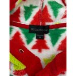 Blizzard Bay Womens Christmas Tree Fleece Hooded Pajama Romper Jumpsuit Size M White Size M Photo 3