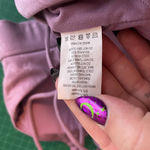 Zyia  Active Women M Lilac Lavender Purple Floral Double Strap Sports Bra Padded Photo 7