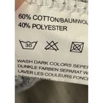 Mega or Gray Long Sleeve Sweater With Ivory Lace/Crochet Detail, XL Photo 5