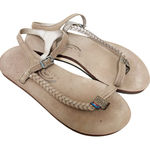 Rainbow Sandals Rainbow Tan T Street Sandals Sz 8 Photo 0