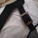 Charles David Charles by  Calvin Block Heel Black Gladiator Sandals Photo 4