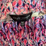 Simply Southern  Pink Paisley Athletic Shorts Preppy Casual Athleisure Photo 3
