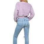 Style Rack Lavender Fuzzy Sweatshirt Size Medium NWT Photo 2
