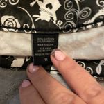 Disney  Women's Black and White Floral Shorts Photo 1