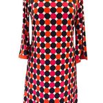 Eliza J   A Line Shift Mod Retro ‘60s Lightweight Above Knee Mini Dress Size 4 Photo 2