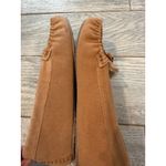 Minnetonka  Moccasin Shoes size 10 Womens Leather Slip On Faux Fur Lining 40564 Photo 4